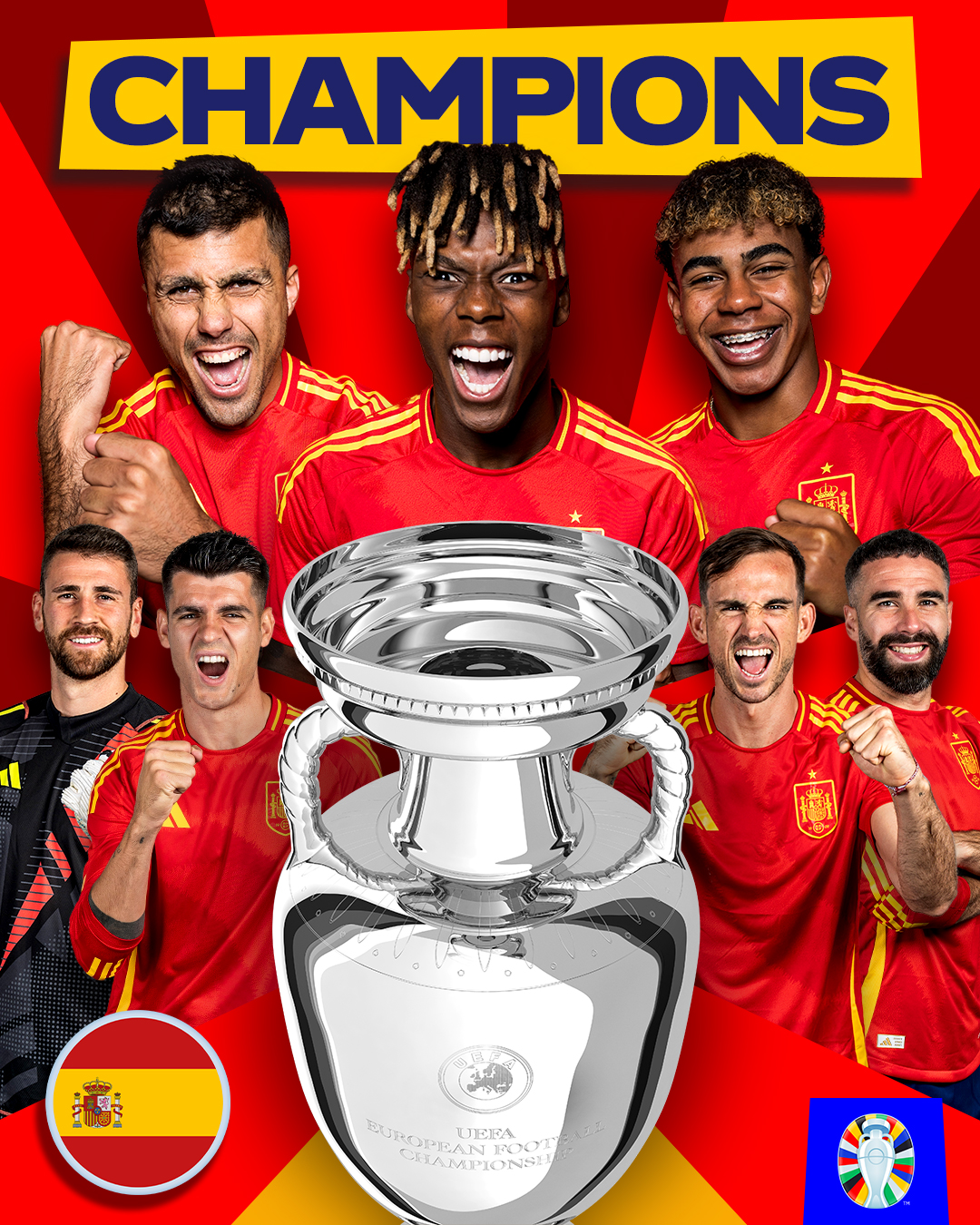 spanyol euro foci eb 2024 labdarúgás 